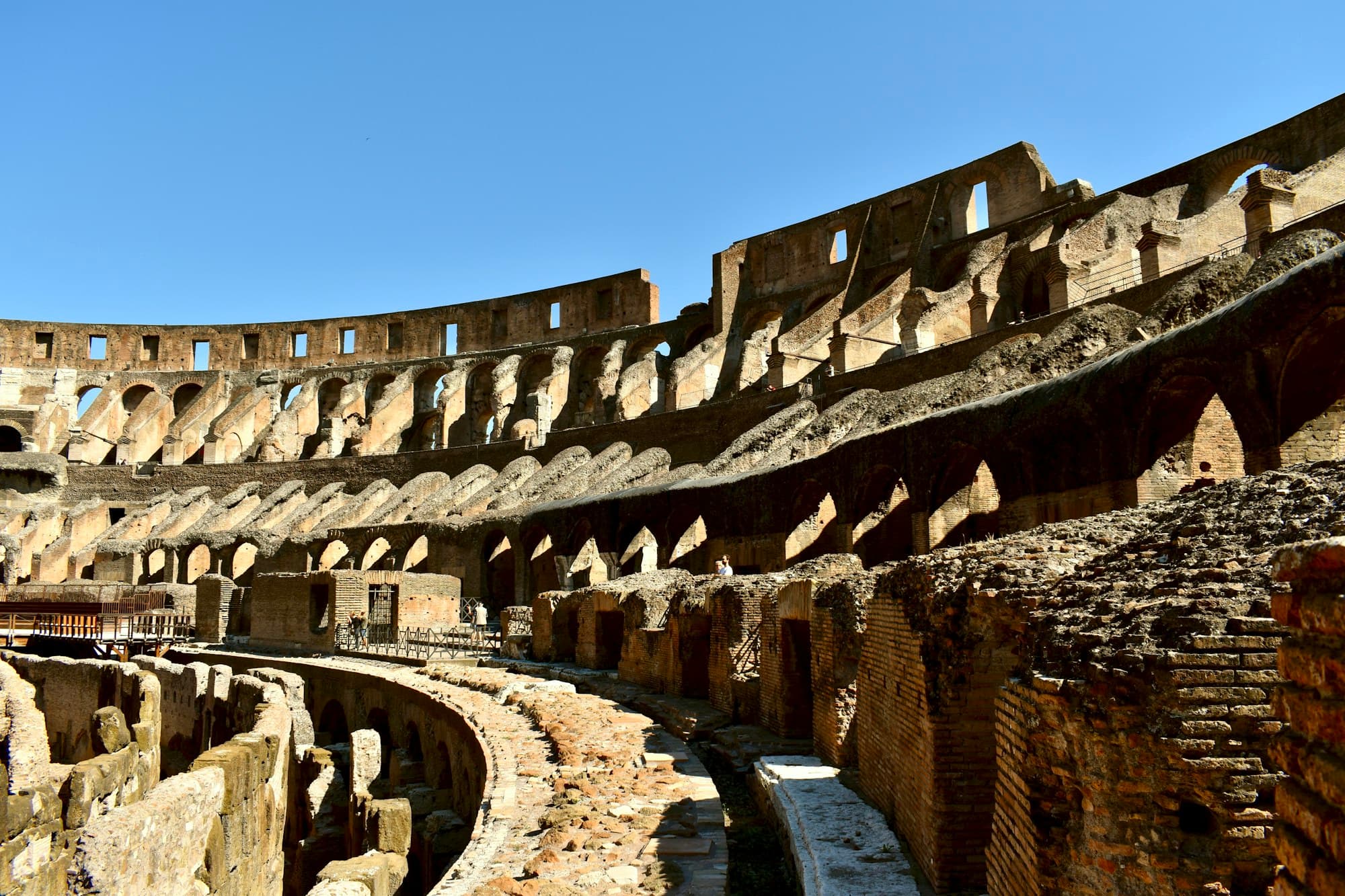 Colosseo, arena e sotterranei