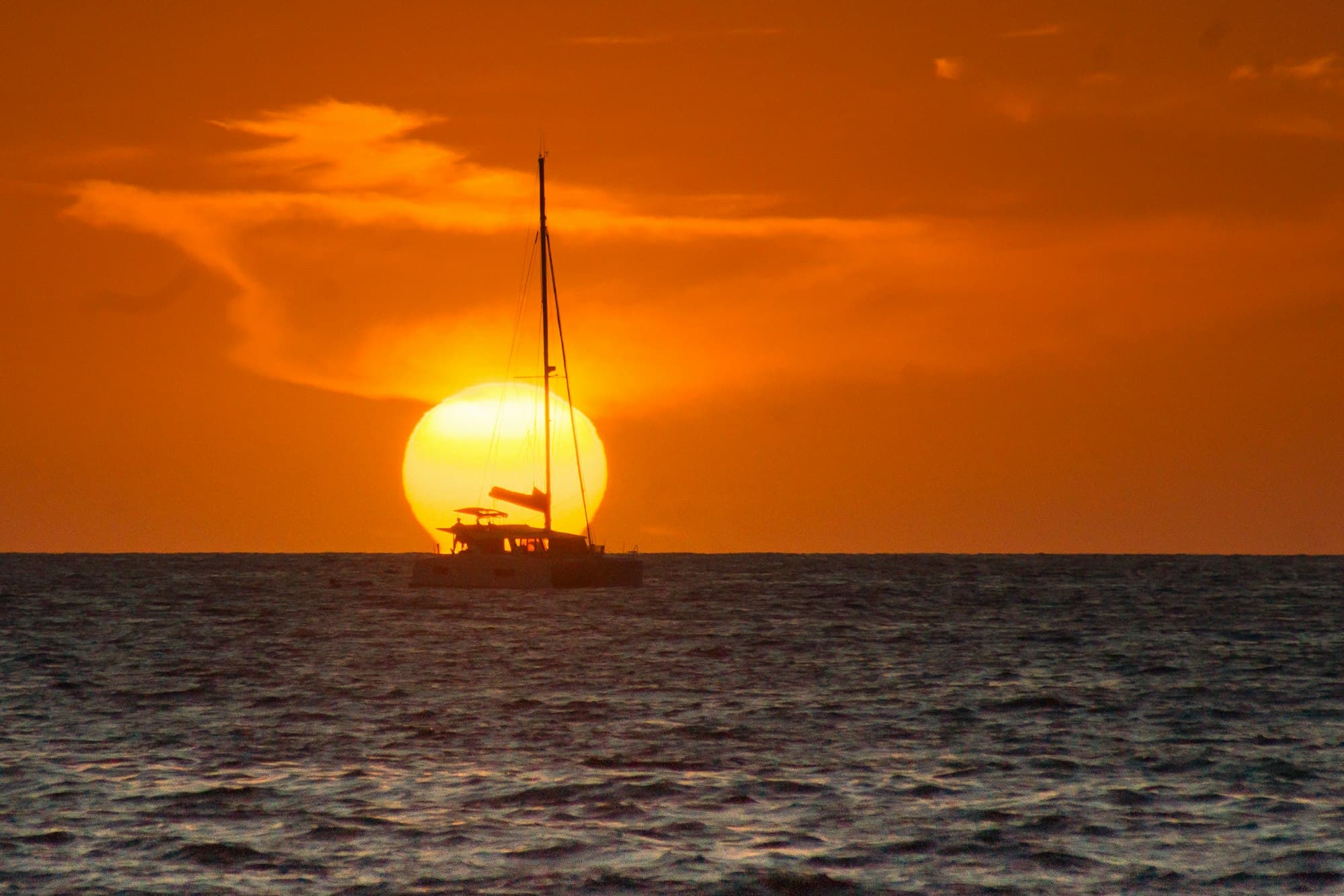 Tramonto in barca da Sperlonga