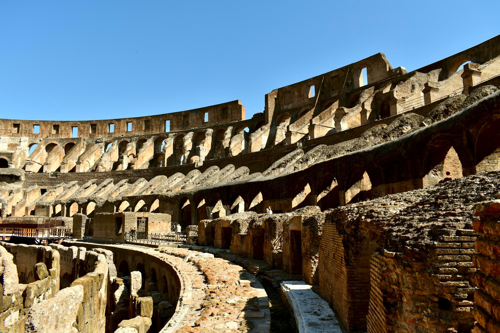 Colosseo, arena e sotterranei