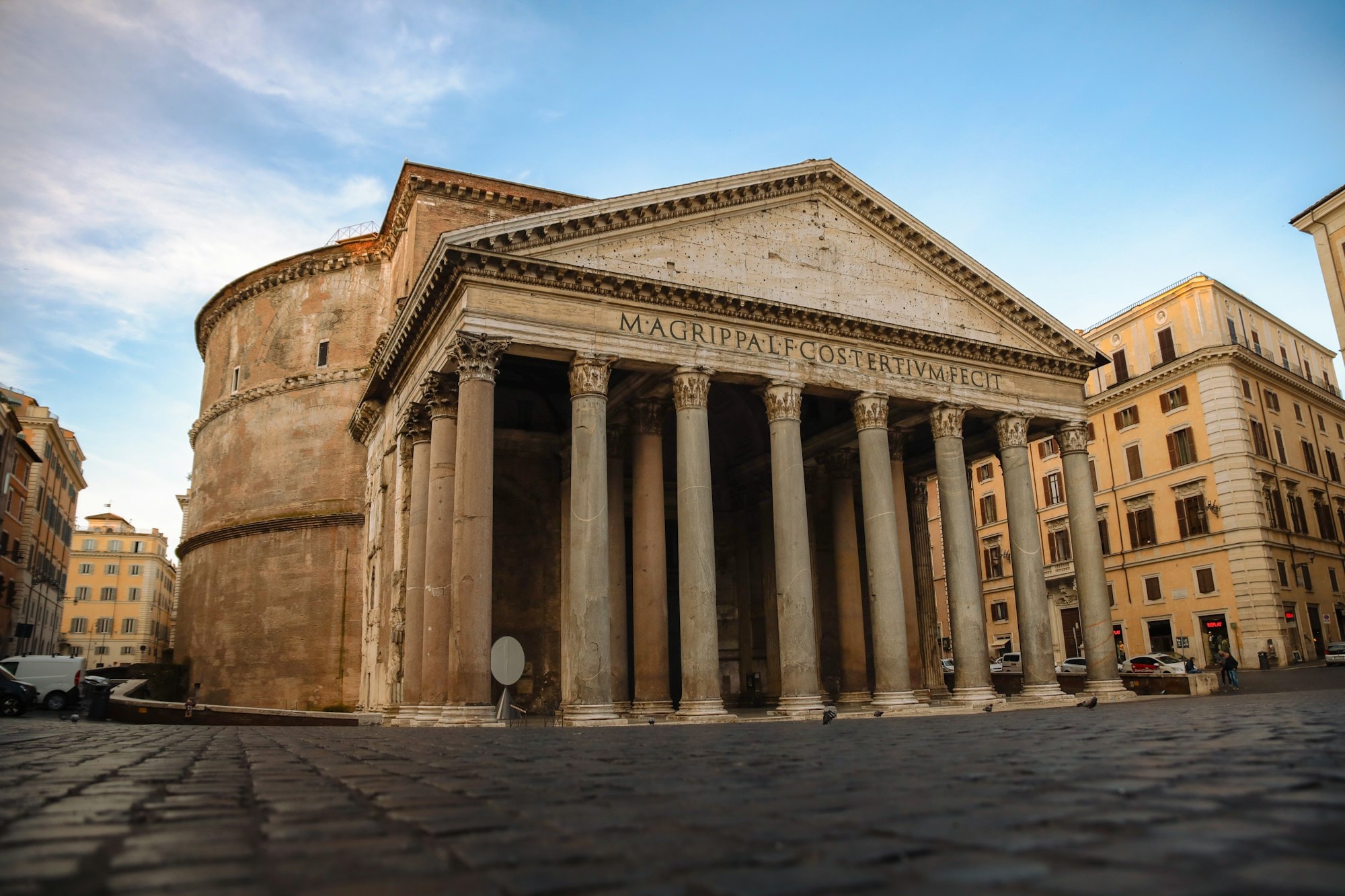 Il Pantheon e le chiese di Caravaggio